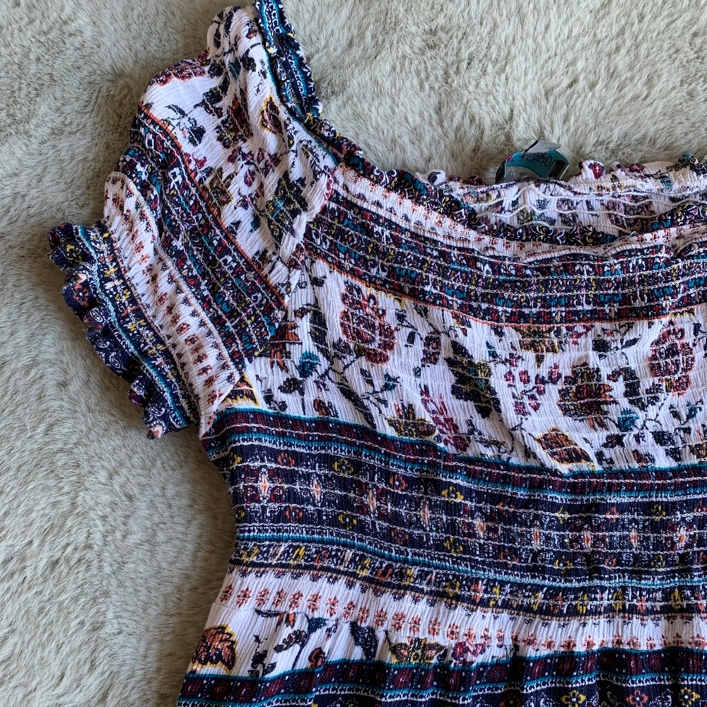 Patterned blouse - Picture 2 of 4
